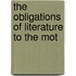 The Obligations Of Literature To The Mot