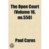 The Open Court (Volume 16, No.550)