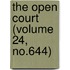 The Open Court (Volume 24, No.644)