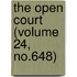 The Open Court (Volume 24, No.648)
