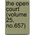 The Open Court (Volume 25, No.657)