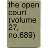 The Open Court (Volume 27, No.689) door Dr Paul Carus