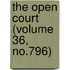 The Open Court (Volume 36, No.796)