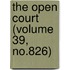 The Open Court (Volume 39, No.826)