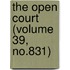 The Open Court (Volume 39, No.831)