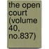 The Open Court (Volume 40, No.837)