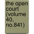 The Open Court (Volume 40, No.841)