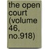The Open Court (Volume 46, No.918)