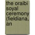 The Oraibi Soyal Ceremony (Fieldiana, An