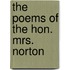 The Poems Of The Hon. Mrs. Norton