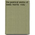 The Poetical Works Of Lewis Morris  Volu