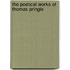 The Poetical Works Of Thomas Pringle