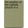 The Position Of The Catholic Church In E door Thomas Murphy