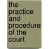 The Practice And Procedure Of The Court