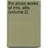 The Prose Works Of Mrs. Ellis (Volume 2)
