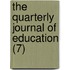 The Quarterly Journal Of Education (7)