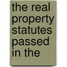 The Real Property Statutes Passed In The door Leonard Shelford
