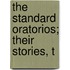 The Standard Oratorios; Their Stories, T