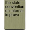 The State Convention On Internal Improve door Maryland. Stat improvements