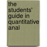 The Students' Guide In Quantitative Anal door Henry Carrington Bolton