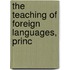 The Teaching Of Foreign Languages, Princ