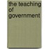 The Teaching Of Government