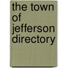 The Town Of Jefferson Directory door R.R. Donnelley Company