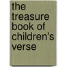 The Treasure Book Of Children's Verse door Mabel Quiller Couch