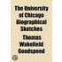 The University Of Chicago Biographical S