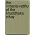 The Vimana-Vatthu Of The Khuddhaka Nikay