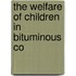 The Welfare Of Children In Bituminous Co