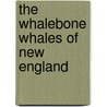 The Whalebone Whales Of New England by Glover Morrill Allen