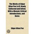 The Works Of Edgar Allan Poe (V.4); Newl