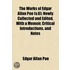 The Works Of Edgar Allan Poe (V.6); Newl