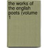 The Works Of The English Poets (Volume 1