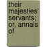 Their Majesties' Servants; Or, Annals Of