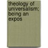 Theology Of Universalism; Being An Expos