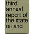 Third Annual Report Of The State Oil And