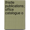 Thistle Publications; Office Catalogue O door Detroit Publishing Co
