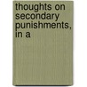 Thoughts On Secondary Punishments, In A door Richard Whately
