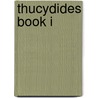 Thucydides Book I by Thucydides