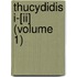 Thucydidis I-[Ii] (Volume 1)
