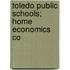 Toledo Public Schools; Home Economics Co