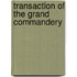 Transaction Of The Grand Commandery