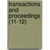 Transactions And Proceedings (11-12) door American Philological Association