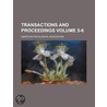 Transactions And Proceedings (Volume 13 door American Philological Association