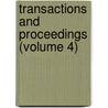 Transactions And Proceedings (Volume 4) door National Association of Universities