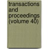 Transactions And Proceedings (Volume 40) door American Philological Association