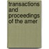 Transactions And Proceedings Of The Amer