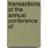 Transactions Of The Annual Conference Of